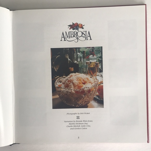 Ambrosia Cookbook Vicksburg Mississippi Southern Recipes Junior Auxiliary - Picture 2 of 8